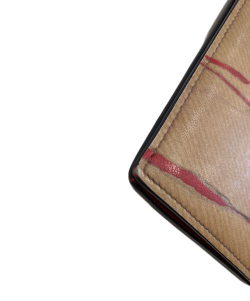 Christian Louboutin（クリスチャン・ルブタン）Christian Louboutin (クリスチャン・ルブタン) マネークリップ２つ折り財布 ベージュの古着・服飾アイテム
