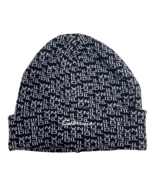 SUPREME（シュプリーム）SUPREME (シュプリーム) Fuck Off Beanie ブラックの古着・服飾アイテム