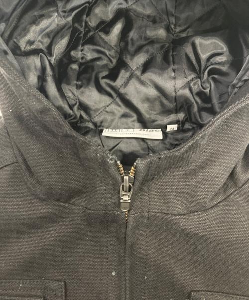 BlackEyePatch（ブラックアイパッチ）BlackEyePatch (ブラックアイパッチ) HOODED PAINTER JACKET ブラック サイズ:Mの古着・服飾アイテム