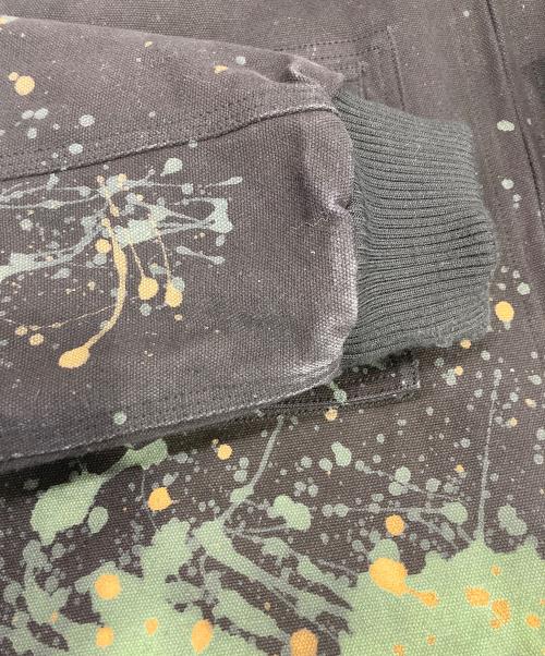 BlackEyePatch（ブラックアイパッチ）BlackEyePatch (ブラックアイパッチ) HOODED PAINTER JACKET ブラック サイズ:Mの古着・服飾アイテム