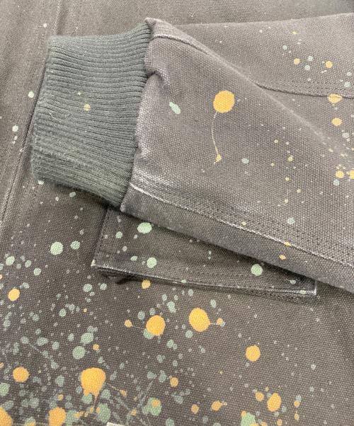 BlackEyePatch（ブラックアイパッチ）BlackEyePatch (ブラックアイパッチ) HOODED PAINTER JACKET ブラック サイズ:Mの古着・服飾アイテム