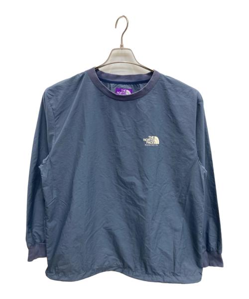 THE NORTHFACE PURPLELABEL（ザ・ノースフェイス パープルレーベル）THE NORTHFACE PURPLELABEL (ザ・ノースフェイス パープルレーベル) Graphic Woven Tee ブルー サイズ:Lの古着・服飾アイテム