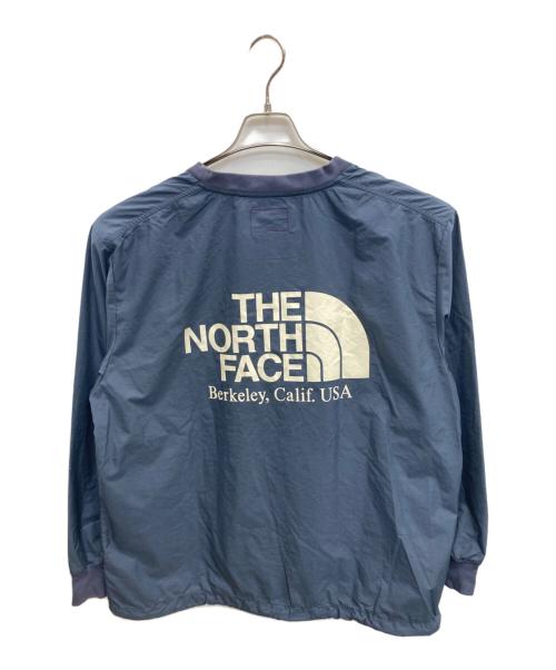 THE NORTHFACE PURPLELABEL（ザ・ノースフェイス パープルレーベル）THE NORTHFACE PURPLELABEL (ザ・ノースフェイス パープルレーベル) Graphic Woven Tee ブルー サイズ:Lの古着・服飾アイテム