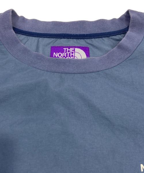 THE NORTHFACE PURPLELABEL（ザ・ノースフェイス パープルレーベル）THE NORTHFACE PURPLELABEL (ザ・ノースフェイス パープルレーベル) Graphic Woven Tee ブルー サイズ:Lの古着・服飾アイテム