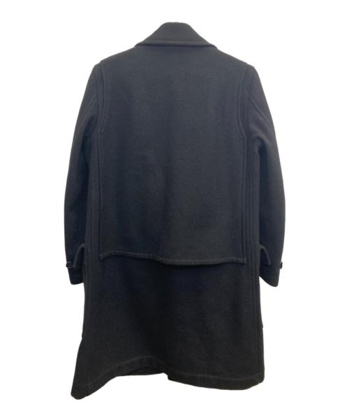 GROUND Y（グラウンドワイ）GROUND Y (グラウンドワイ) ダッフルコート ブラック サイズ:３の古着・服飾アイテム