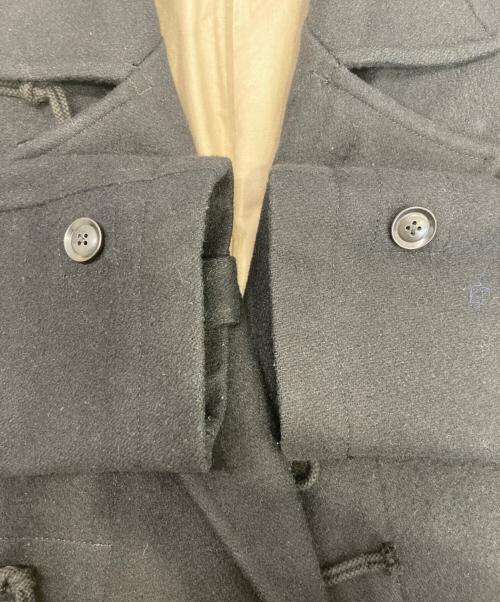 GROUND Y（グラウンドワイ）GROUND Y (グラウンドワイ) ダッフルコート ブラック サイズ:３の古着・服飾アイテム
