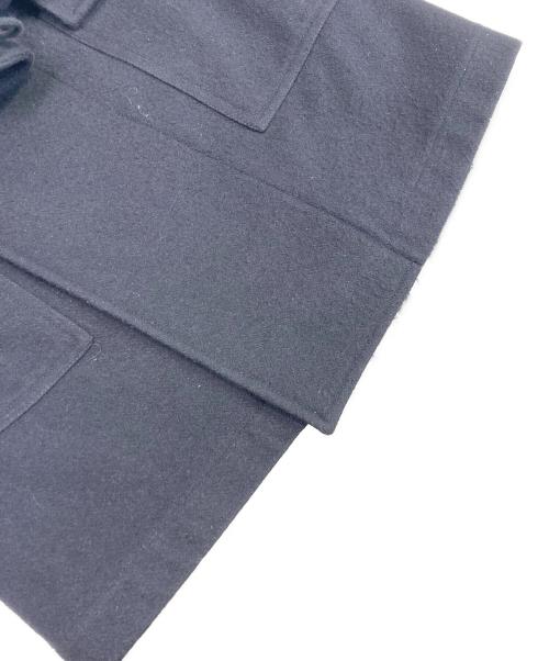 GROUND Y（グラウンドワイ）GROUND Y (グラウンドワイ) ダッフルコート ブラック サイズ:３の古着・服飾アイテム