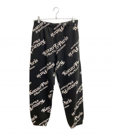 80s 90s KENZO日本製 ベロアパンツ ワイド 光沢 32 メンズ古着L 中古・古着通販】KENZO (ケンゾー) VERDY JOG PANTS ブラック サイズ:M