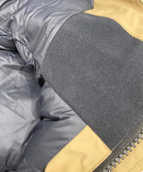 THE NORTH FACE（ザ ノース フェイス）THE NORTH FACE (ザ ノース フェイス) Mountain Down Jacket ベージュ×ブラック サイズ:XLの古着・服飾アイテム