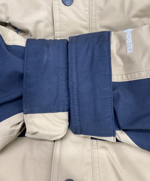 THE NORTH FACE（ザ ノース フェイス）THE NORTH FACE (ザ ノース フェイス) Mountain Down Jacket ベージュ×ブラック サイズ:XLの古着・服飾アイテム