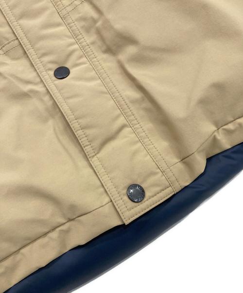 THE NORTH FACE（ザ ノース フェイス）THE NORTH FACE (ザ ノース フェイス) Mountain Down Jacket ベージュ×ブラック サイズ:XLの古着・服飾アイテム