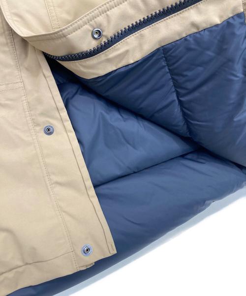 THE NORTH FACE（ザ ノース フェイス）THE NORTH FACE (ザ ノース フェイス) Mountain Down Jacket ベージュ×ブラック サイズ:XLの古着・服飾アイテム