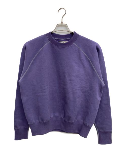 TOYS MCCOY（トイズマッコイ）TOYS MCCOY (トイズマッコイ) クルーネックスウェット パープル サイズ:XL 未使用品の古着・服飾アイテム