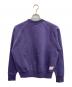 TOYS MCCOY (トイズマッコイ) クルーネックスウェット パープル サイズ:XL 未使用品：12000円