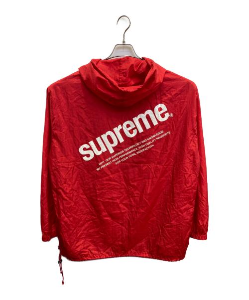 SUPREME（シュプリーム）Supreme (シュプリーム) Nylon Packable Poncho レッド サイズ:XLの古着・服飾アイテム