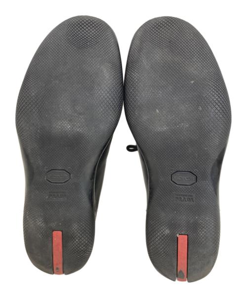 PRADA（プラダ）PRADA (プラダ) レースアップシューズ ブラック サイズ:不明の古着・服飾アイテム