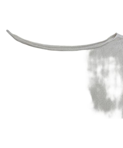 Loungedress（ラウンジドレス）Loungedress (ラウンジドレス) 和紙天竺ニット ベージュ サイズ:FREEの古着・服飾アイテム