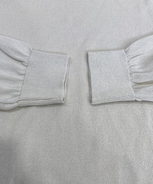 Loungedress（ラウンジドレス）Loungedress (ラウンジドレス) 和紙天竺ニット ベージュ サイズ:FREEの古着・服飾アイテム