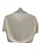 Loungedressラウンジドレス）の古着「2WAY鹿子ニット」｜ベージュ