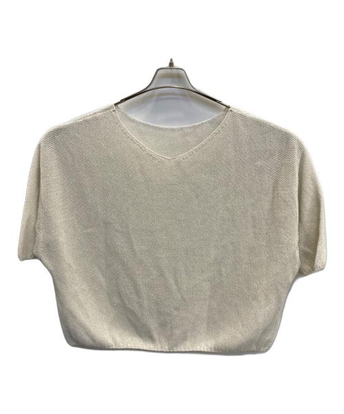 Loungedress（ラウンジドレス）Loungedress (ラウンジドレス) 2WAY鹿子ニット ベージュ サイズ:Fの古着・服飾アイテム