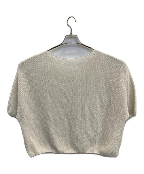 Loungedress（ラウンジドレス）Loungedress (ラウンジドレス) 2WAY鹿子ニット ベージュ サイズ:Fの古着・服飾アイテム