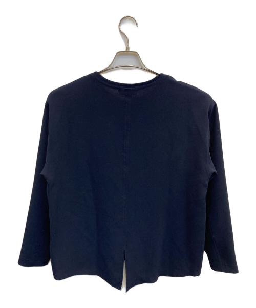 GALLARDA GALANTE（ガリャルダガランテ）GALLARDA GALANTE (ガリャルダガランテ) バックスリットブラウスTee ネイビー サイズ:Fの古着・服飾アイテム