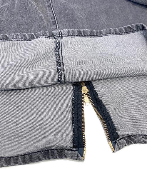 DOUDOU（ドゥドゥ）DOUDOU (ドゥドゥ) リヨセルデニムジャンスカ グレー サイズ:38 未使用品の古着・服飾アイテム