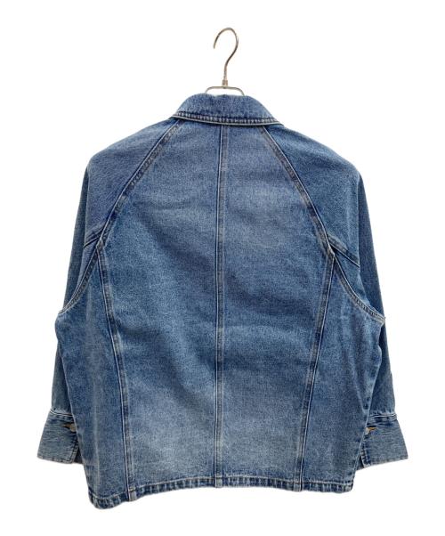 RIVE DROITE（リヴドロワ）RIVE DROITE (リヴドロワ) ルーズカバーオール インディゴ サイズ:FREEの古着・服飾アイテム