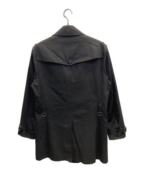 BURBERRY BLACK LABEL（バーバリーブラックレーベル）BURBERRY BLACK LABEL (バーバリーブラックレーベル) ライナー付トレンチコート ブラック サイズ:Ｌの古着・服飾アイテム