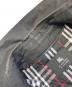 中古・古着 BURBERRY BLACK LABEL (バーバリーブラックレーベル) ライナー付トレンチコート ブラック サイズ:Ｌ：8000円
