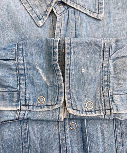 NEIGHBORHOOD（ネイバーフッド）NEIGHBORHOOD (ネイバーフッド) デニムシャツ インディゴ サイズ:Ｍの古着・服飾アイテム