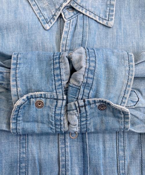NEIGHBORHOOD（ネイバーフッド）NEIGHBORHOOD (ネイバーフッド) デニムシャツ インディゴ サイズ:Ｍの古着・服飾アイテム