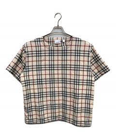中古・古着通販】BURBERRY (バーバリー) チェックポケットTシャツ