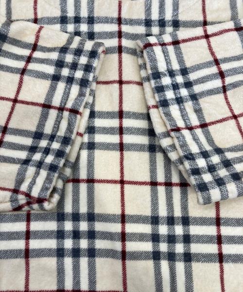BURBERRY LONDON（バーバリーロンドン）BURBERRY LONDON (バーバリーロンドン) ノバチェックTシャツ ベージュ サイズ:Mの古着・服飾アイテム