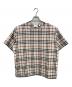 BURBERRY LONDON（バーバリーロンドン）の古着「ノバチェックTシャツ」｜ベージュ