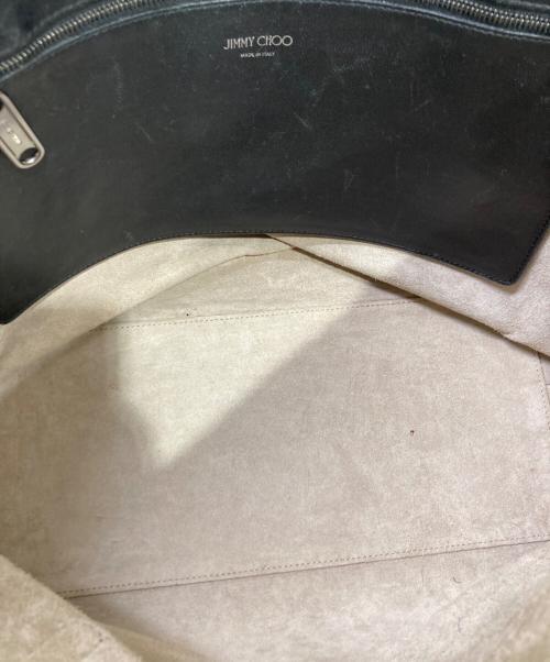 JIMMY CHOO（ジミーチュウ）JIMMY CHOO (ジミーチュウ) トートバッグ シルバーの古着・服飾アイテム