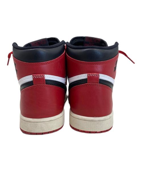 NIKE（ナイキ）NIKE (ナイキ) Air Jordan 1 Retro High OG レッド サイズ:26㎝の古着・服飾アイテム