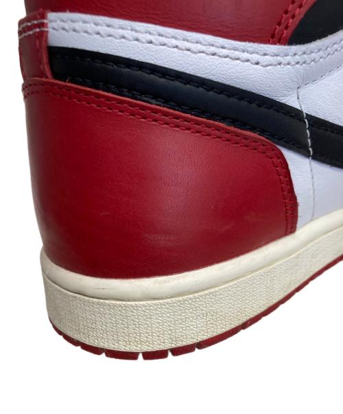 NIKE（ナイキ）NIKE (ナイキ) Air Jordan 1 Retro High OG レッド サイズ:26㎝の古着・服飾アイテム