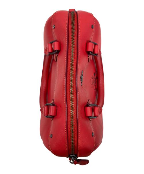 COACH（コーチ）COACH (コーチ) ベネット・ミニ・サッチェル レッドの古着・服飾アイテム