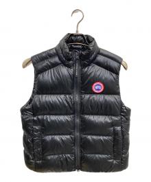 CANADA GOOSE（カナダグース）の古着「ダウンベスト」｜ブラック