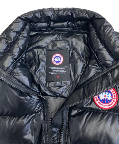 CANADA GOOSE（カナダグース）CANADA GOOSE (カナダグース) ダウンベスト ブラック サイズ:Mの古着・服飾アイテム