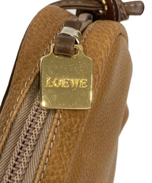 LOEWE（ロエベ）LOEWE (ロエベ) アナグラムショルダーバッグ ブラウンの古着・服飾アイテム