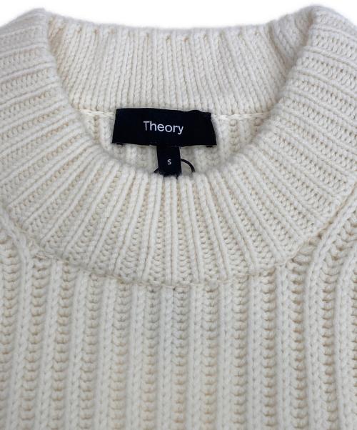 theory（セオリー）theory (セオリー) カシミヤ混ニット アイボリー サイズ:S 未使用品の古着・服飾アイテム