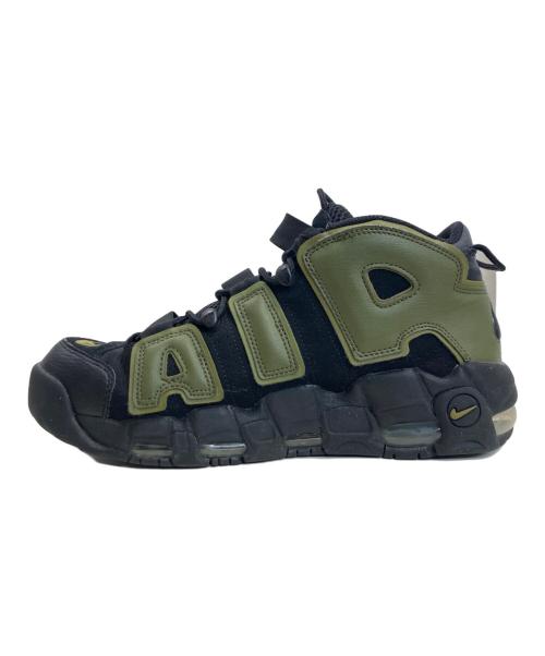 NIKE（ナイキ）NIKE (ナイキ) AIR MORE UPTEMPO 96 Rough Green ブラック×オリーブ サイズ:28.5cmの古着・服飾アイテム