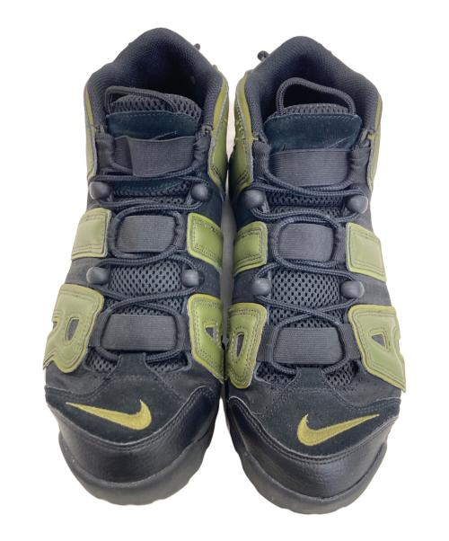 NIKE（ナイキ）NIKE (ナイキ) AIR MORE UPTEMPO 96 Rough Green ブラック×オリーブ サイズ:28.5cmの古着・服飾アイテム