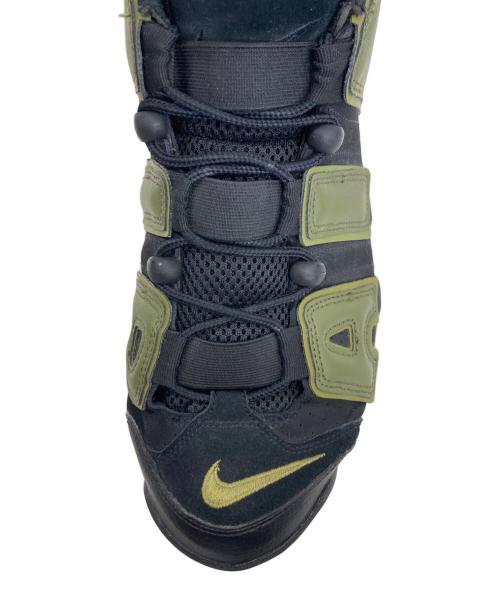 NIKE（ナイキ）NIKE (ナイキ) AIR MORE UPTEMPO 96 Rough Green ブラック×オリーブ サイズ:28.5cmの古着・服飾アイテム