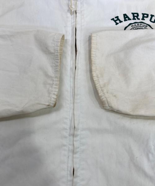 Champion（チャンピオン）Champion (チャンピオン) カレッジロゴフーデッドジャケット ホワイト サイズ:XLの古着・服飾アイテム