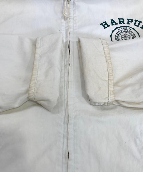 Champion（チャンピオン）Champion (チャンピオン) カレッジロゴフーデッドジャケット ホワイト サイズ:XLの古着・服飾アイテム