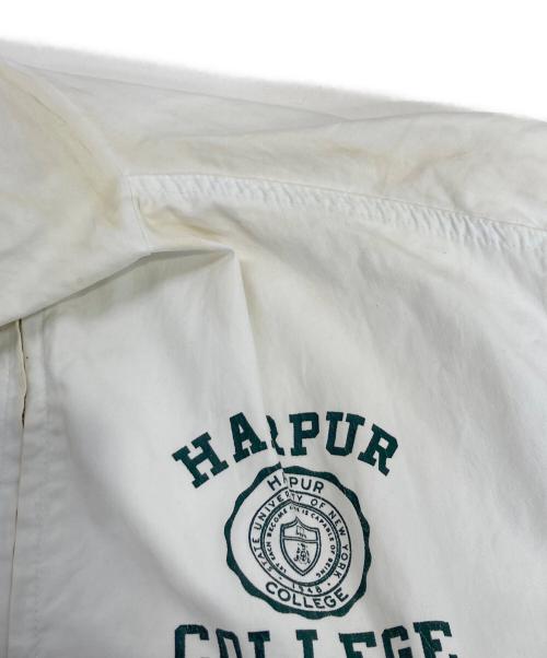 Champion（チャンピオン）Champion (チャンピオン) カレッジロゴフーデッドジャケット ホワイト サイズ:XLの古着・服飾アイテム