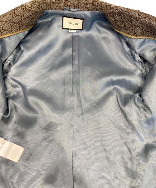 GUCCI（グッチ）GUCCI (グッチ) テーラードジャケット ベージュ サイズ:44の古着・服飾アイテム